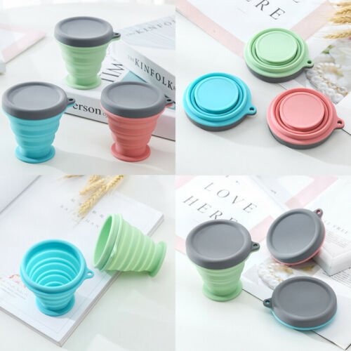 Silicone Folding Coffee Cup - Green